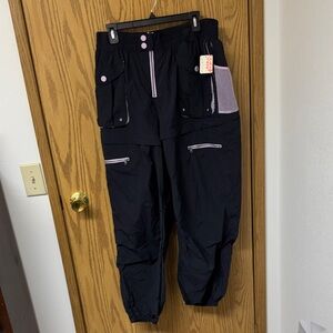 FP Movement by Free People Black and Purple Track Pants
